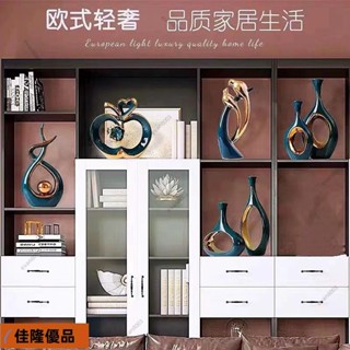 臺灣熱賣🔥C現代輕奢工藝品擺件 多種款式 創意家居客廳桌面擺飾 裝飾喬遷新婚送禮 玄關擺設