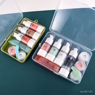🔥限時特賣🔥旅行便攜分裝瓶套裝真空按壓式乳液瓶化妝品旅遊用小空瓶子旅行裝