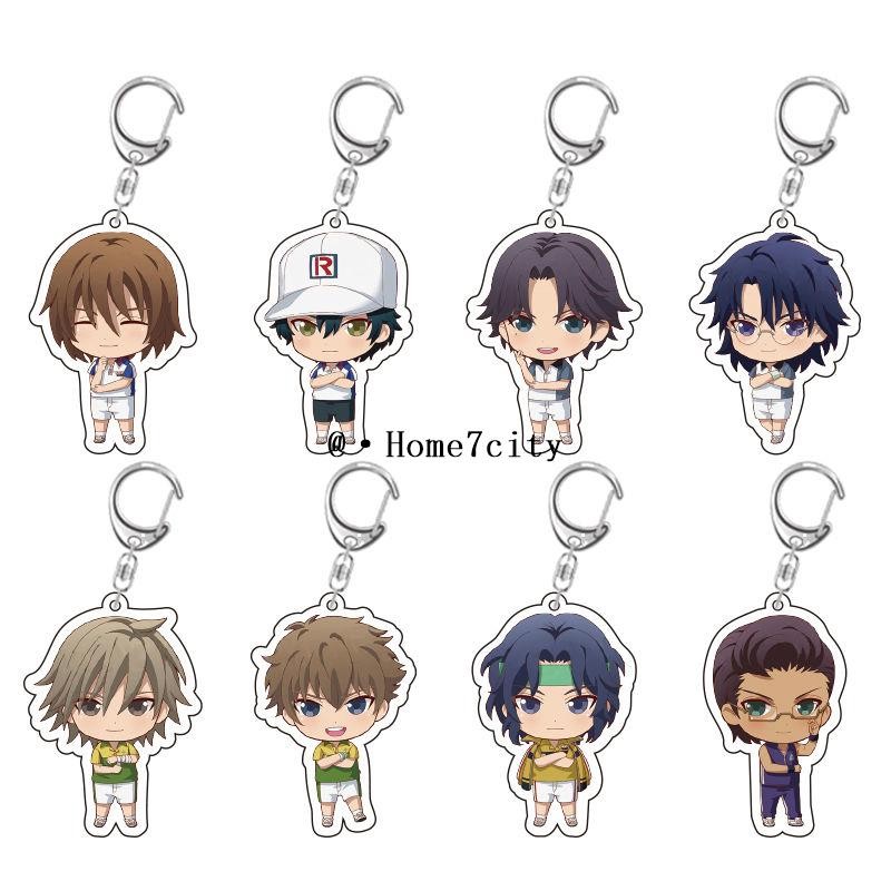 現款免運🔥網球王子周邊 新網球王子周邊亞克力鑰匙扣越前龍馬菊丸英冢國光書包掛件 交換禮物 生日禮物