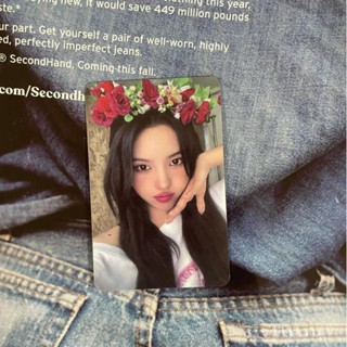 熱銷 gidle女娃特典ms15絶美花環 花環娟小卡 田小娟 SOYEON g i dle週邊