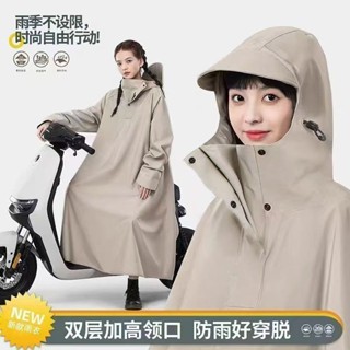 【新店挑戰全網最低價】電瓶車電動車機車雨衣 連體長款 人車分離 全身防暴雨加厚坑風 男女款 單人成人騎士騎行