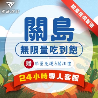 【飛速移動】關島網絡卡 吃到飽 5G/4G高速 IT&E 4~15天 關島 sim卡 網路 上網