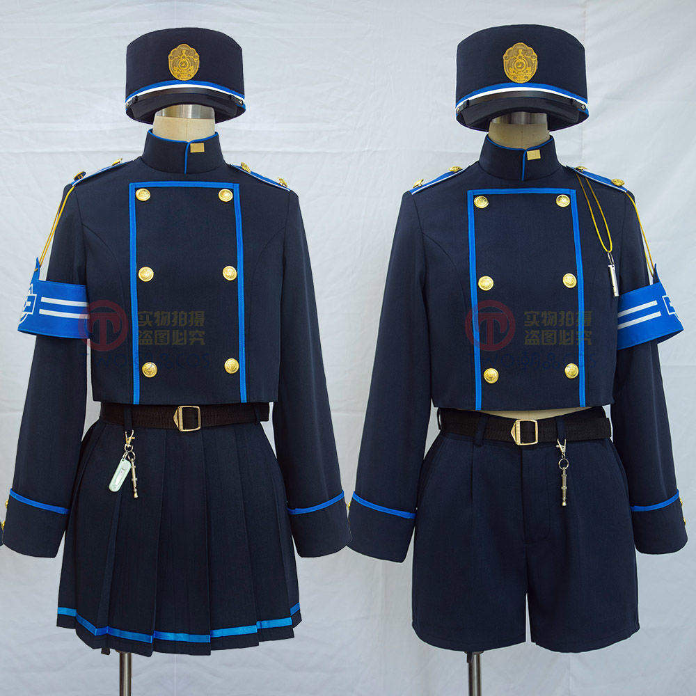 🔥台灣發貨🔥 碧藍檔案cos服裝海蘭德鐵道學院新學生鐵道雙子全套哈密瓜小孩COS