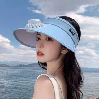 [慕雲免運🔥]夏季成人大帽簷出遊太陽能+USB充電兩用風扇帽子防曬遮陽帽防紫外最殺價🔥