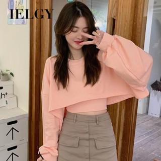 IELGY 女式時尚兩件套長袖上衣
