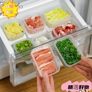 【臺灣出貨】冰箱收納盒 冰箱收納 冰箱置物盒 冷凍保鮮盒 可微波爐保鮮盒 食物雜糧米飯分裝盒凍肉分格盒子冷凍保鮮盒