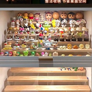 收納盒置物架階梯高透明亞克力泡泡瑪特