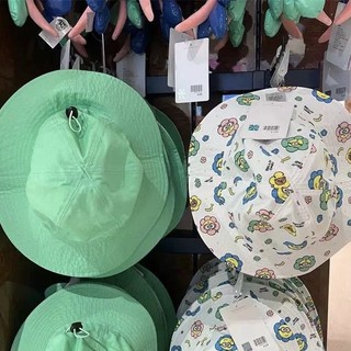 北京環球影城代購小黃人tim雛菊系列遮陽帽漁夫帽夏季防曬帽子正