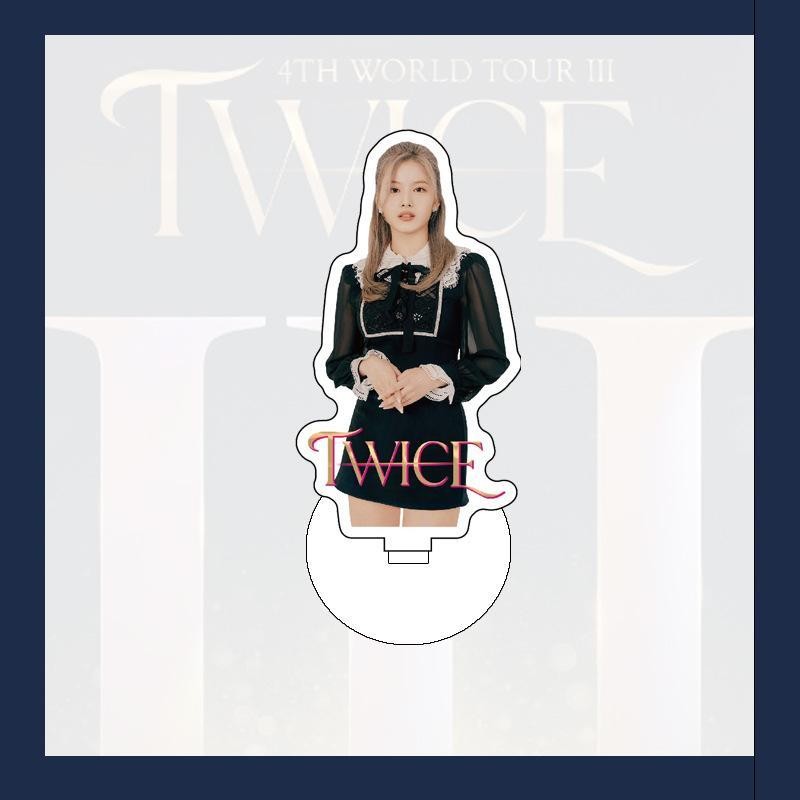 台灣出貨✨TWICE演唱會四巡新專輯同款真人亞克力立牌站牌掛件周邊桌面擺飾 繁星快樂屋✨
