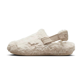 Nike Calm Mule SE 女鞋 米色 毛絨 休閒 毛絨絨 勃肯鞋 懶人鞋 穆勒鞋 拖鞋 FZ3118-100
