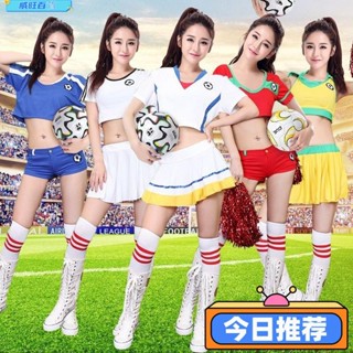 威旺優品PD新款上市🔥新款成人廣場舞蹈服裝啦啦隊啦啦操女學生演出服性感足球寶貝套裝🔥