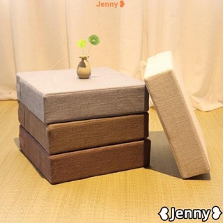 臺灣發貨【免運】Jenny❥亞麻坐墊地闆盤腿坐墊可拆洗加厚加硬蒲團日式榻榻米坐墊方形座墊客廳臥室茶幾坐墊沙髮坐墊
