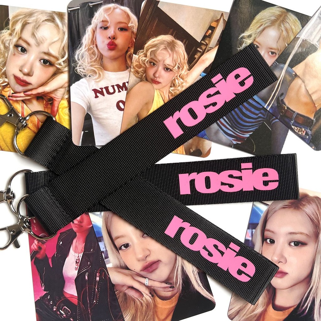 *韓國正版出品* ROSIE週邊 手機繩 樸彩英ROSE SOLO2 鑰匙扣掛件 BLACKPINK
