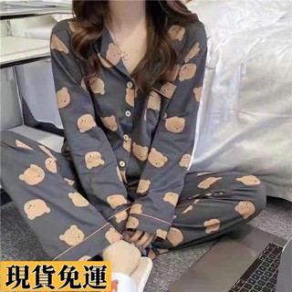 【🚚低價🚚】限時熱賣 睡衣女秋冬女士長袖家居服春秋季小外套少女甜美薄款月子家居服套裝大尺碼睡衣居家服家居服冬季睡衣長