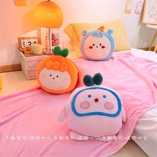 抱枕✨新款團子午睡暖手抱枕三合一可愛娃娃毛絨玩具靠墊手捂女生 可愛抱枕