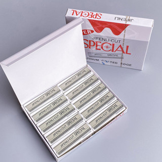 🔥臺灣發貨🔥100 片女士修眉刀片眉毛剃鬚刀套裝眉毛刀片工具化妝師初學者安全高品質高品質