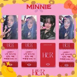 熱款🔥金米妮小卡MinnieHER周邊專輯小卡 K4特典小卡 Broadcast打歌卡