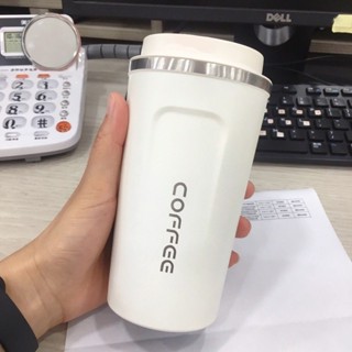 環保杯 手提杯 隨行杯 玻璃杯 辦公杯 茶杯 水杯 馬剋杯 咖啡杯 帶蓋辦公室咖啡杯 便攜男女學生簡約不銹鋼家用保溫杯子