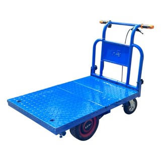 【標價訂金-限時優惠】平闆車 手推車 電動四輪手推車 搬運車 倉庫小型折疊拖拉平闆車 工地運輸貨車載00