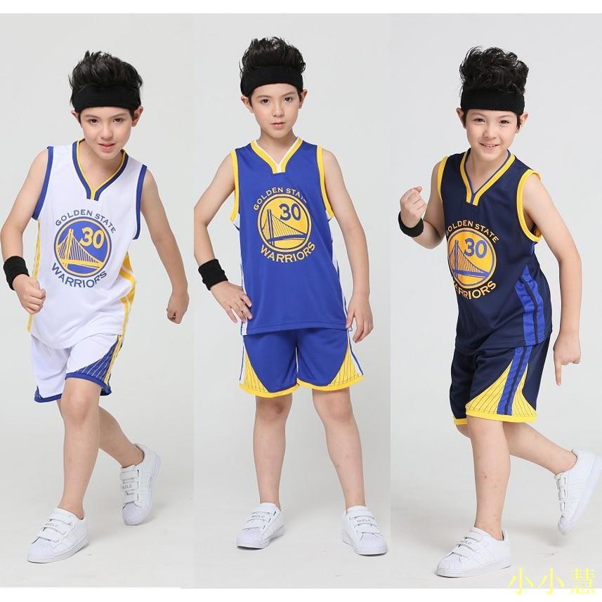 👏小慧雜貨鋪👏金州勇士球衣童裝 30號庫裡球衣兒童款Stephen Curry Jersey for Kids 小孩