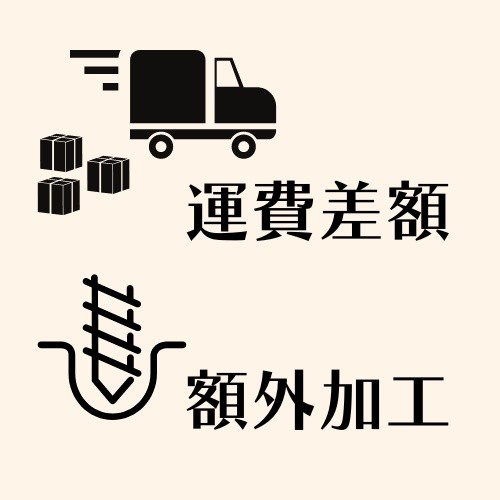 運費差額 / 額外加工下單區