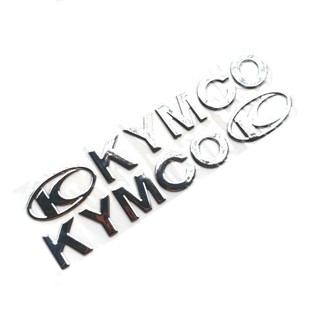 🤖光陽機車貼紙 光陽摩託車貼標 KYMCO英文字母防水改裝車標3D立體機車身裝飾貼標 機車車貼 機車車身貼紙 立體貼紙