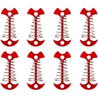 【新品推薦】戶外彈簧加長魚骨地釘露營帳篷天幕配件棧道甲板扎營用源頭工廠