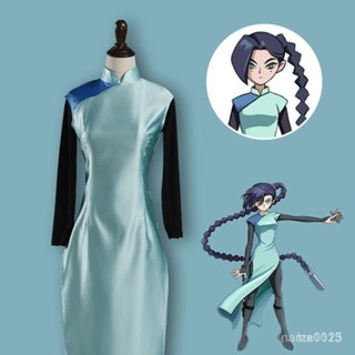 限時 折扣梅花十三衣服cos服旂袍刺客伍六七 cos 女裝動漫二次元服裝全套｜免運