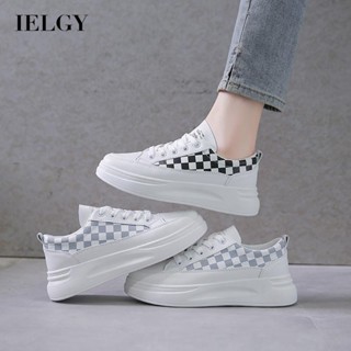 IELGY 厚底休閒運動鞋格子韓版時尚潮流女鞋清單