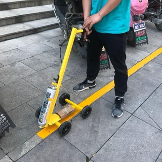 運費聊聊客服 車位畫線器簡易油漆劃線車劃線機倉庫馬路道路劃線漆工廠車間畫線