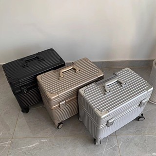 ⭐臺灣出貨 機長箱 機長登機箱 18吋 登機箱 20吋 鋁框小型行李箱 化妝行李箱 攝影箱 拉桿工具箱 商務登機箱