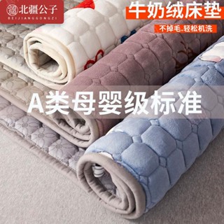 桃園發貨 牛奶絨床褥 軟墊 法蘭絨墊子 法蘭絨床墊 (真的anxH) 牛奶絨床墊 冬天床墊 睡墊 冬季床墊 保暖床墊