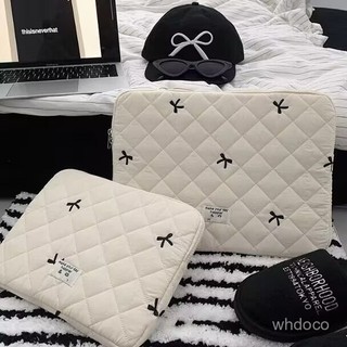 👜 卿選好物 👜【1358人好評】韓國ins小眾設計感少女心蝴蝶結電腦包14寸蘋果筆記本macbook平闆