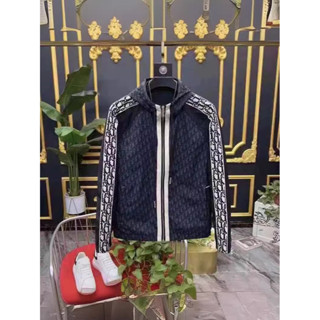 【新店福利價】最新款春季新款男士連帽雙麵夾克韓版休閒青年個性帥氣印花百搭外套
