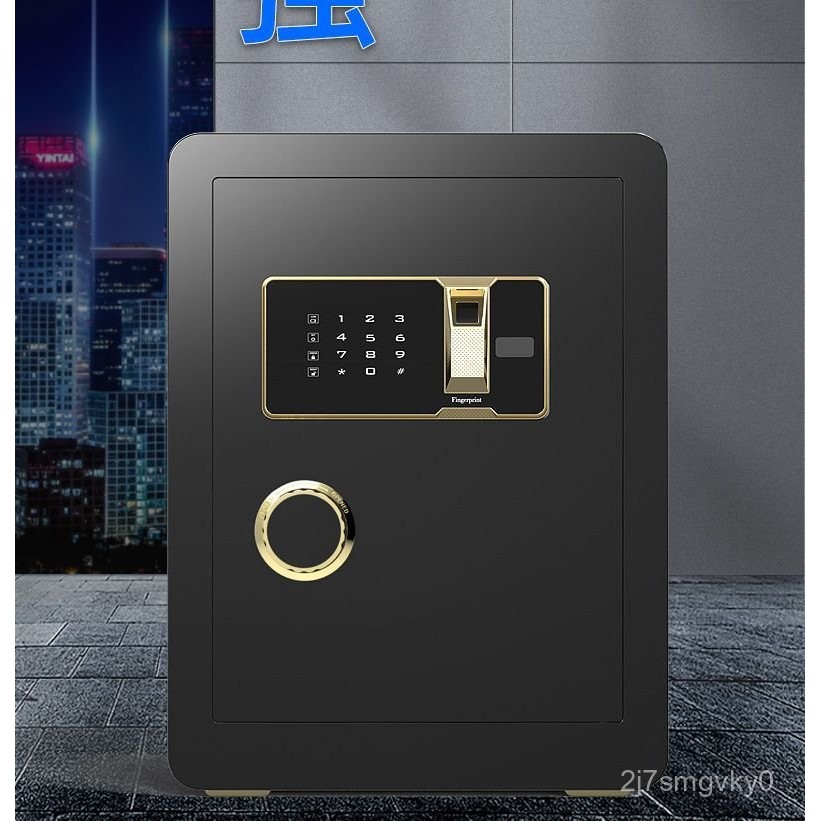 ⭐可開發票⭐【1205】帝邦全鋼保險櫃家用入墻隱形迷你小型防盜機械密碼指紋辦公保管箱 7UGN