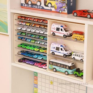 【滿188出貨】1:64 汽車展示櫃 木櫃 防塵 壁掛 實木 壓剋力 模型 收納櫃 模型車玩具車收納架展示架