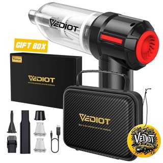 🚗Vediot 10000Pa無線吸塵器 吸吹抽三用 手持吸塵器 車用吸塵器 真空機 USB充電 內飾清潔保養用品