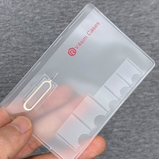 🔥臺灣出貨🔥手機sim還原卡收納袋卡套SIM卡槽小卡收納盒取卡針便攜大卡