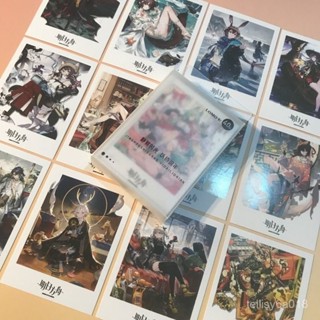 春上新-3.25🔥明日方舟LOMO卡愛麗絲早露溫蒂二次元動漫週邊留言小卡片收藏賀卡
