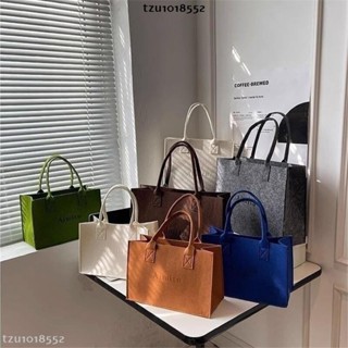 特價優惠字母毛氈單肩包 大容量包包休閒時尚托特包