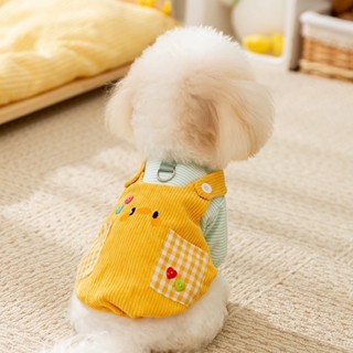 【鬼點子】現貨 寵物用品 冬季新款 S-2L 狗衣服 寵物衣服 狗背心 燈心絨寵物衣 狗雨衣 中型犬 小型犬 中小型