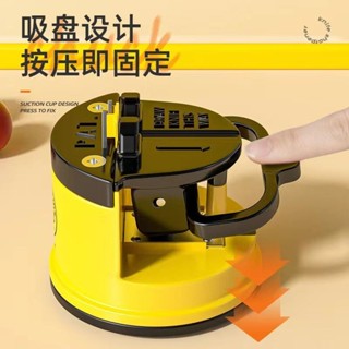 磨刀器 磨刀石 小黃鴨可愛新款多功能磨刀神器吸盤家用廚房快速磨刀石簡便細磨磨刀神器 磨