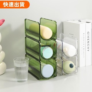 桃園發貨✿居家水杯收納架 多層透明桌面可疊加杯架 防塵家用放保溫杯子置物架 紅酒架 啤酒架子