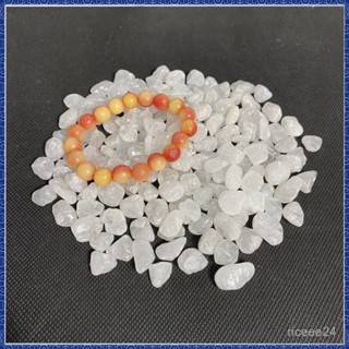 紫南宮過爐開光🙏🏻四月初更新-天然白水晶碎石消磁原石擺件磁石枕頭顆粒淨化魚缸造景鋪底ins