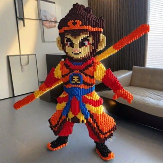 大型積木人仔 50cm黑神話悟空相容樂高 積木 兒童玩具diy手工禮物齊天大聖孫悟空