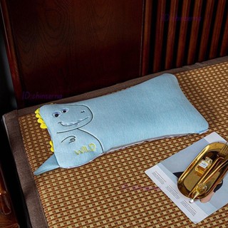 送毛毯 枕頭 助眠枕 學生枕頭 枕 睡眠枕芯 吸濕排汗枕 兒童夏季蕎麥枕0-1-2-3歲6嬰兒夏天透氣吸汗冰絲涼枕寶寶卡
