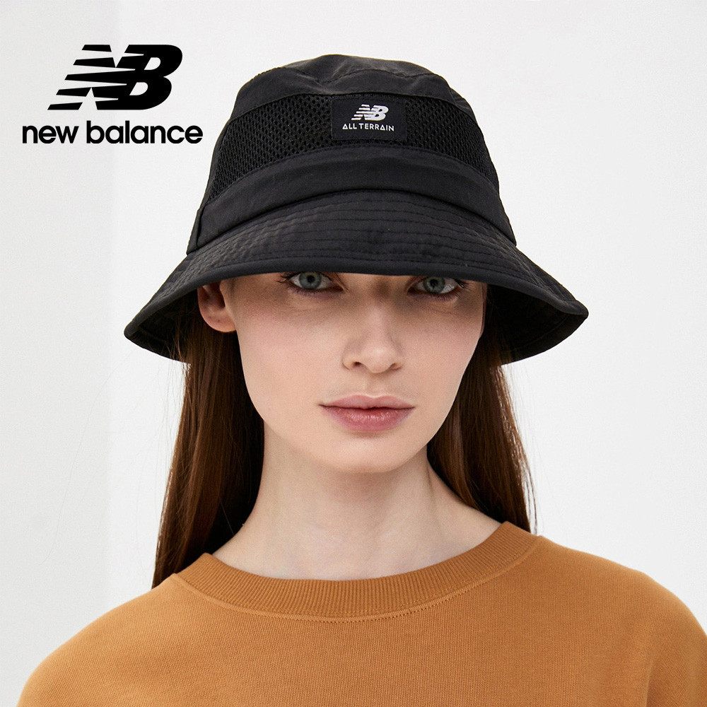 【New Balance】NB漁夫帽_中性_黑色_LAH21101BK