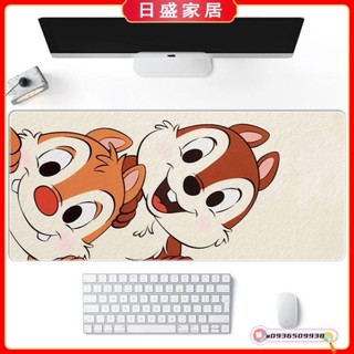 迪士尼奇奇蒂蒂滑鼠墊 花栗鼠滑鼠墊 卡通情侶桌墊 辦公桌墊 電腦鍵盤墊 遊戲競技防滑墊 日盛家居