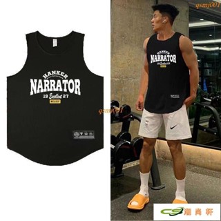 夏季運動背心男美式寬鬆透氣排汗速幹籃球訓練坎肩球服 男運動短袖 運動短T 速乾衣 涼爽衣 排汗衣 透氣衣