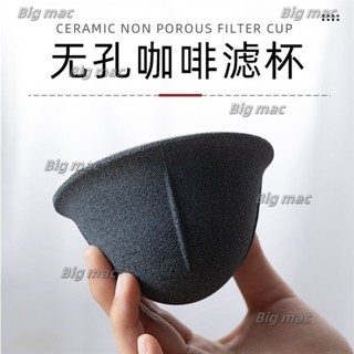 咖啡用品 咖啡濾杯 免濾紙咖啡濾杯手衝咖啡陶瓷過濾器家用泡茶神器茶濾茶漏無孔濾網